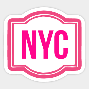 NYC Sticker